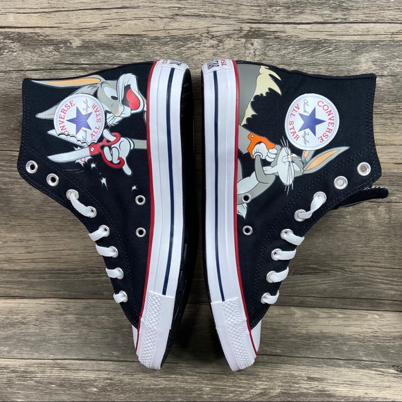 New Converse X Bugs Bunny Chuck Taylor Hi Shoes - Picture 3 of 11